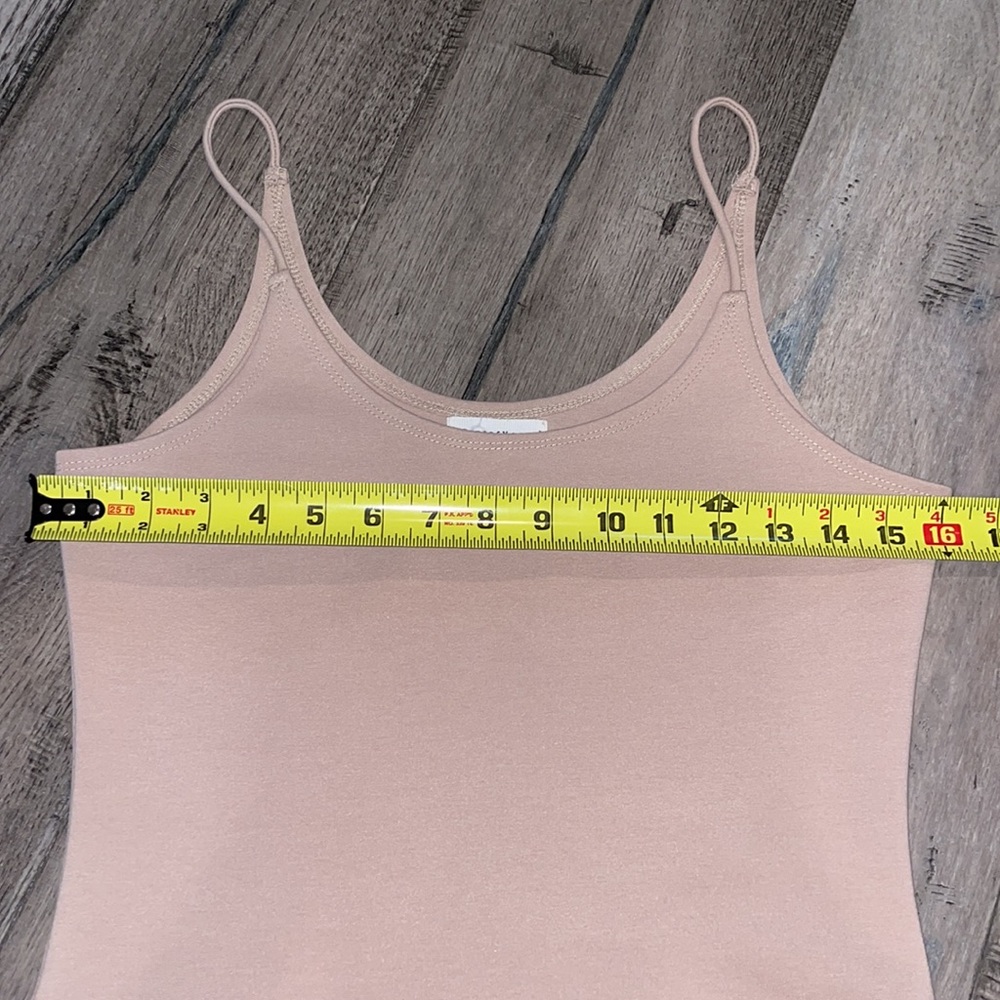 Mini Body-con Dress Color Tan Size L - Picture 11 of 12